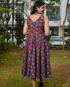 Red Pinwheel Skater Dress