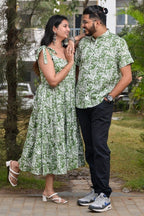 Pista Forest Tie Up Couple Set