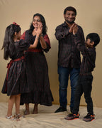 Black Diverting Threads Family Set