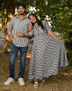 Greywood Anarkali Dress Family Set