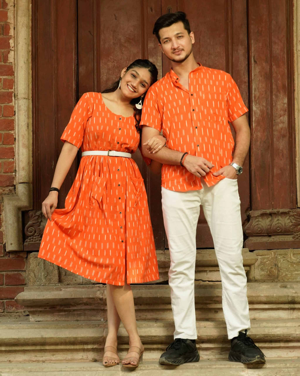 Orange Punch Couple Set