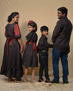 Black Diverting Threads Family Set