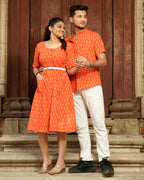 Orange Punch Couple Set