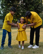 Sunbeam Yellow Father Kid Twining