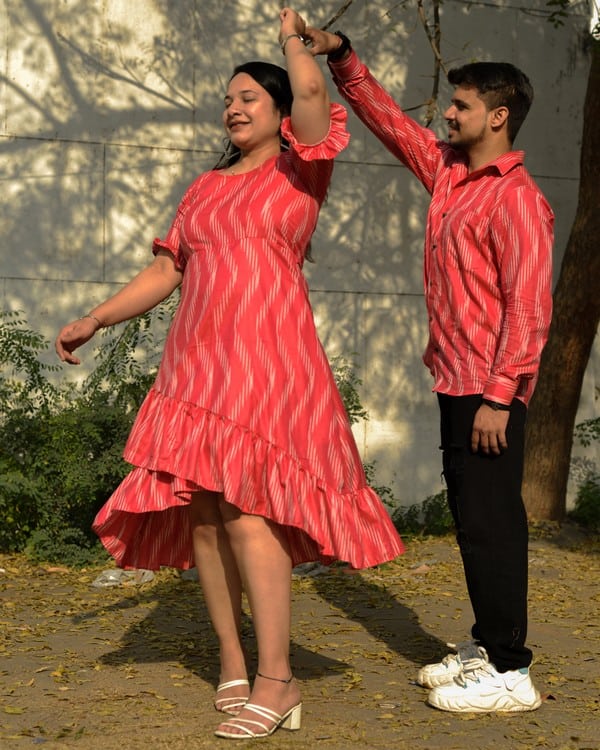 Flamingo Pink Senorita Couple Set Secondary image