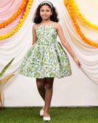 Forest Floral Kids Dress