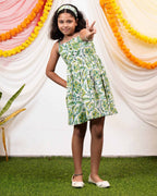 Forest Floral Kids Dress