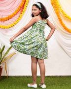 Forest Floral Kids Dress