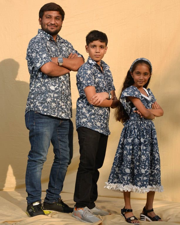 Moonstone Grey Father Kid Twining Secondary image