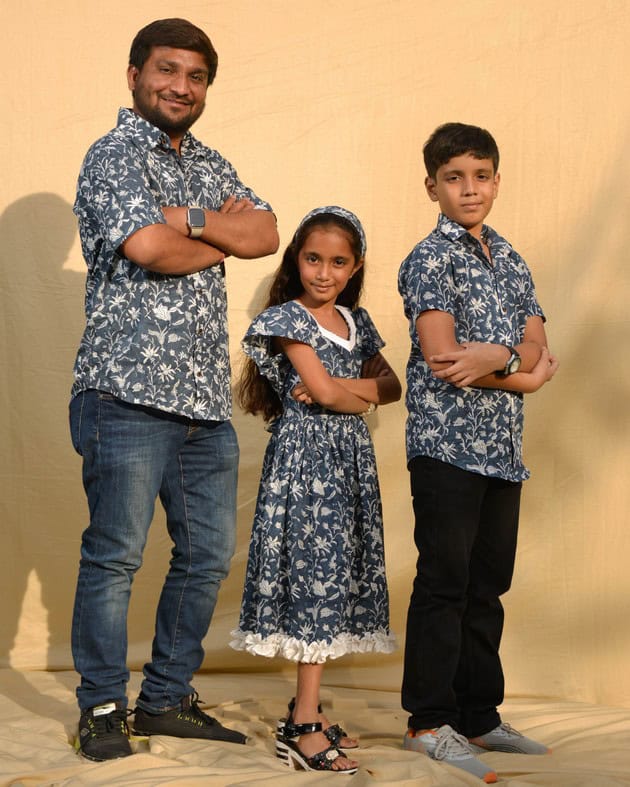 Moonstone Grey Father Kid Twining