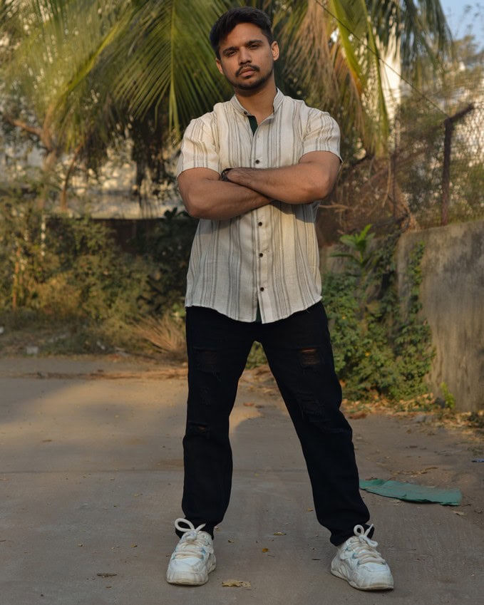 Green Striped Shirt Secondary image