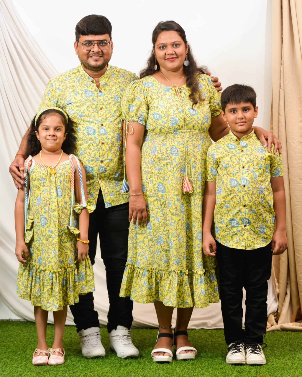 Tangy Lemon Frill Family Set