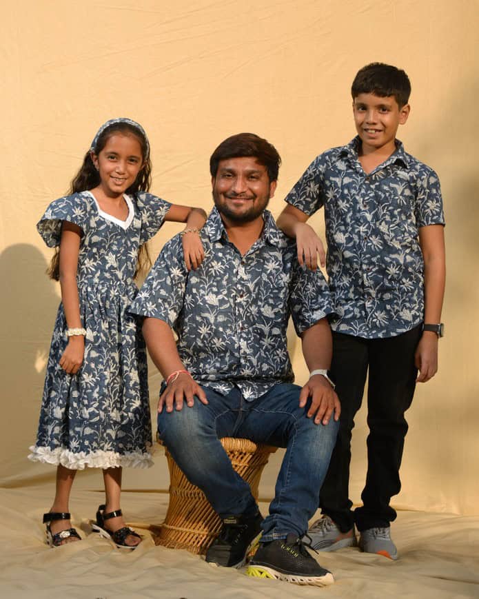 Moonstone Grey Father Kid Twining Main image