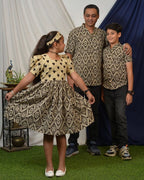 Black Aztec Father Kid Twining