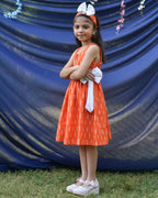Orange Punch Kids Dress