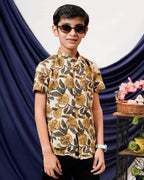 Yellow Cannas Kids Shirt
