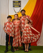 Red Lisa Midi Family Set