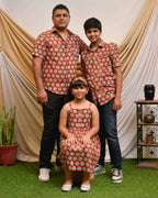 Rosy Vine Father Kid Twining