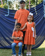 Orange Punch Father Kid Twining