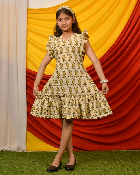 Green Mango Kids Dress Main image