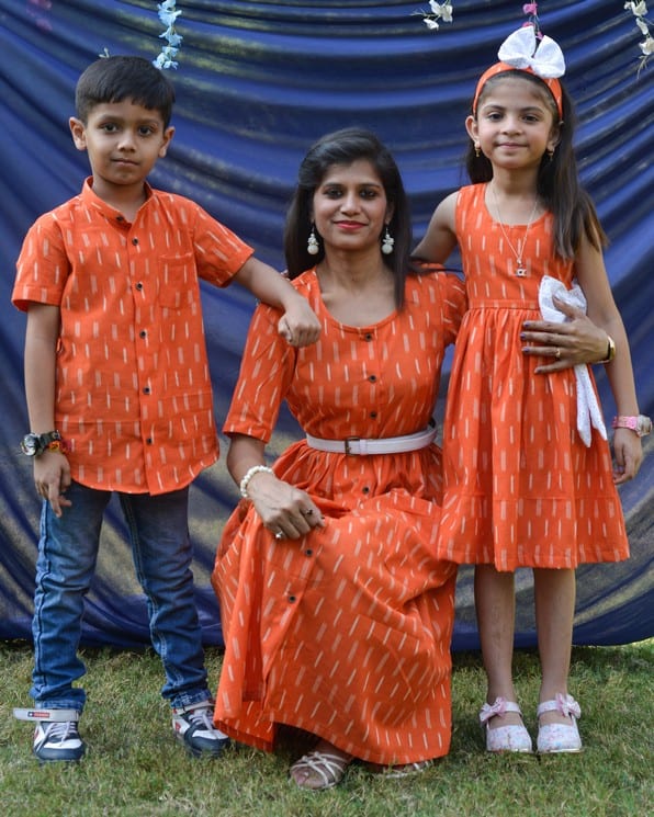 Orange Punch Mom Kid Twinning