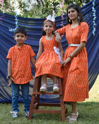 Orange Punch Mom Kid Twinning