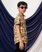 Yellow Cannas Kids Shirt