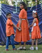 Orange Punch Mom Kid Twinning