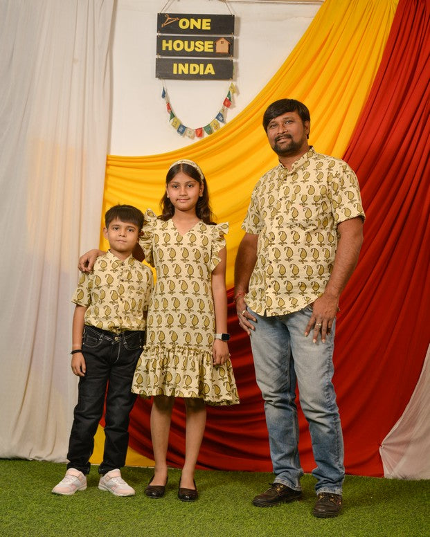 Green Mango Father Kid Twining