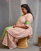 Swan White Sharara Maternity Set