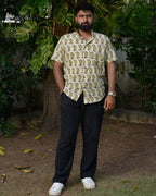 Green Mango Long Frill Couple Set