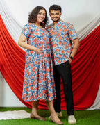 Blooming Vine Tiered Dress Family Set