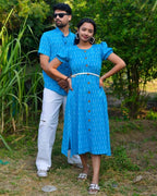 Blue Punch Couple Set