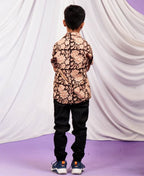Queen Black Frill Kids Shirt
