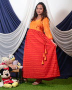 Canary Red Nursing Dress