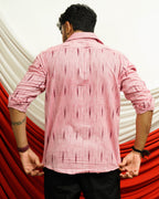 Pink Peacock Frill Plus Size Dress