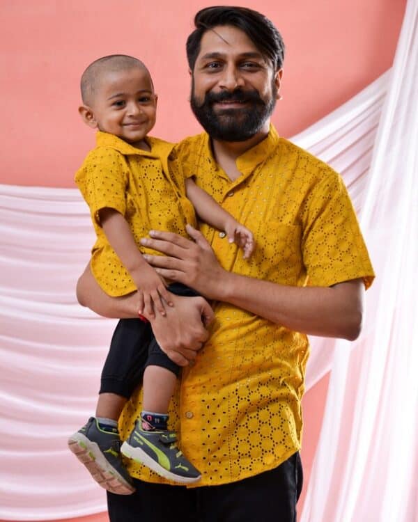 Father son twinning dress