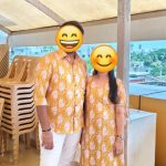 Yellow Kitty Long Frill Couple Set photo review